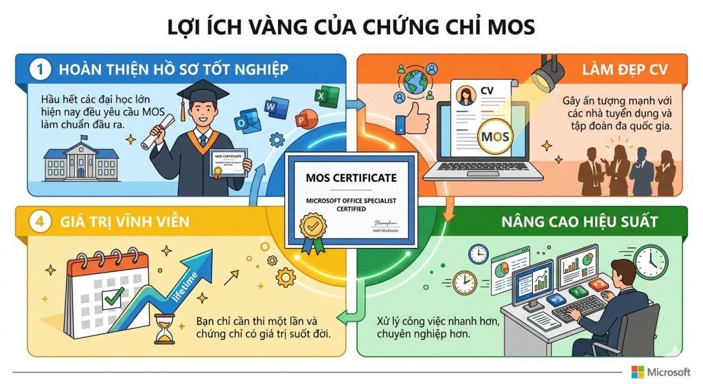 Lợi ích của học mos